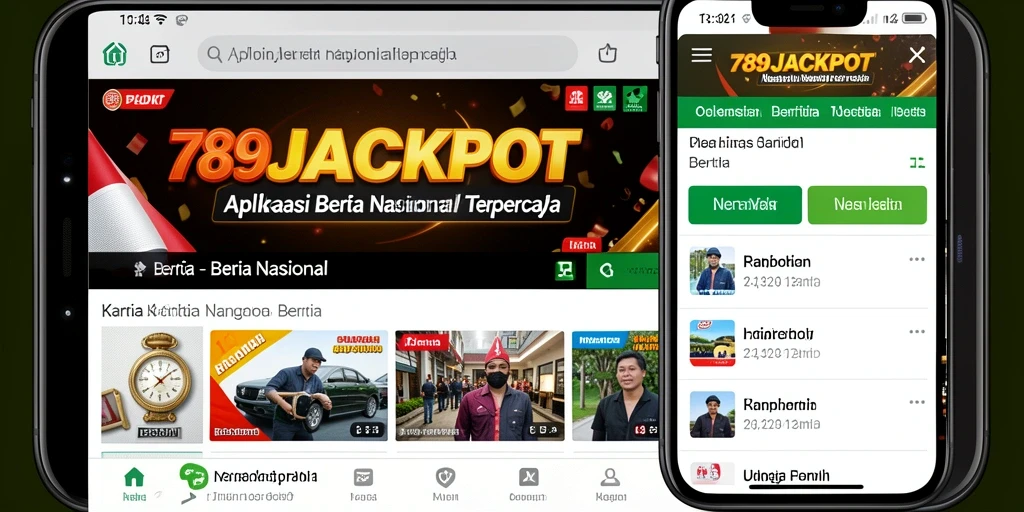 Antarmuka aplikasi 789JACKPOT yang informatif dan mudah digunakan.