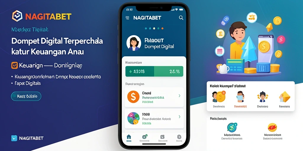 Tampilan antarmuka NAGITABET yang modern dan fungsional.
