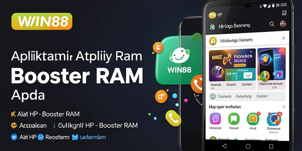 Antarmuka aplikasi WIN88 yang sederhana dan fungsional.